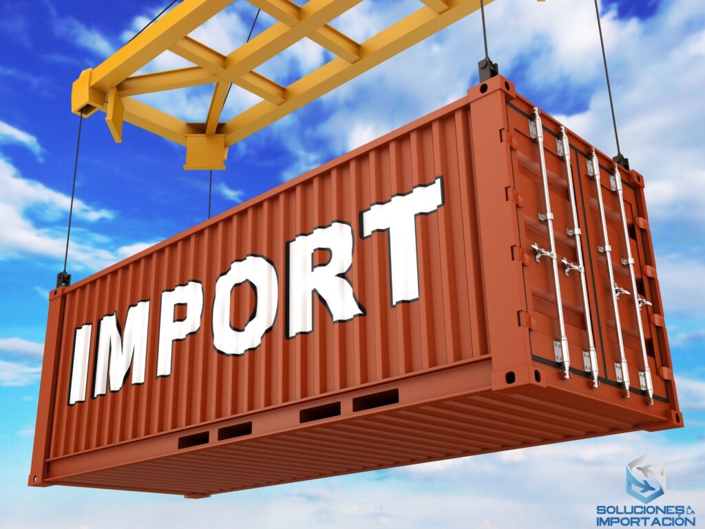 Se ve un contenedor en el cual se realizan importaciones y se consolida carga